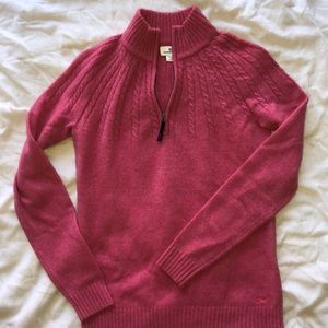 Vineyard Vines Cashmere Quarter Zip Sz. SM